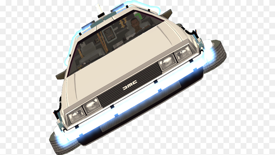 Back To The Future Delorean, Car, Transportation, Vehicle, Adult Free Transparent Png