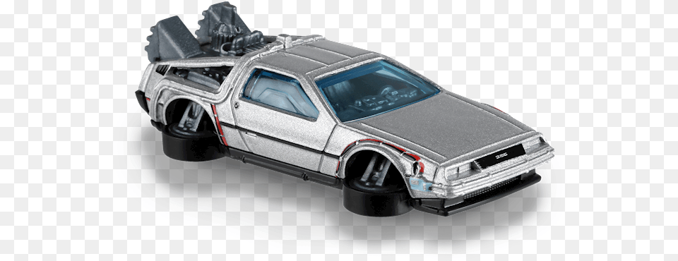 Back To The Future Time Machine Hot Wheels, Alloy Wheel, Car, Car Wheel, Spoke Free Transparent Png