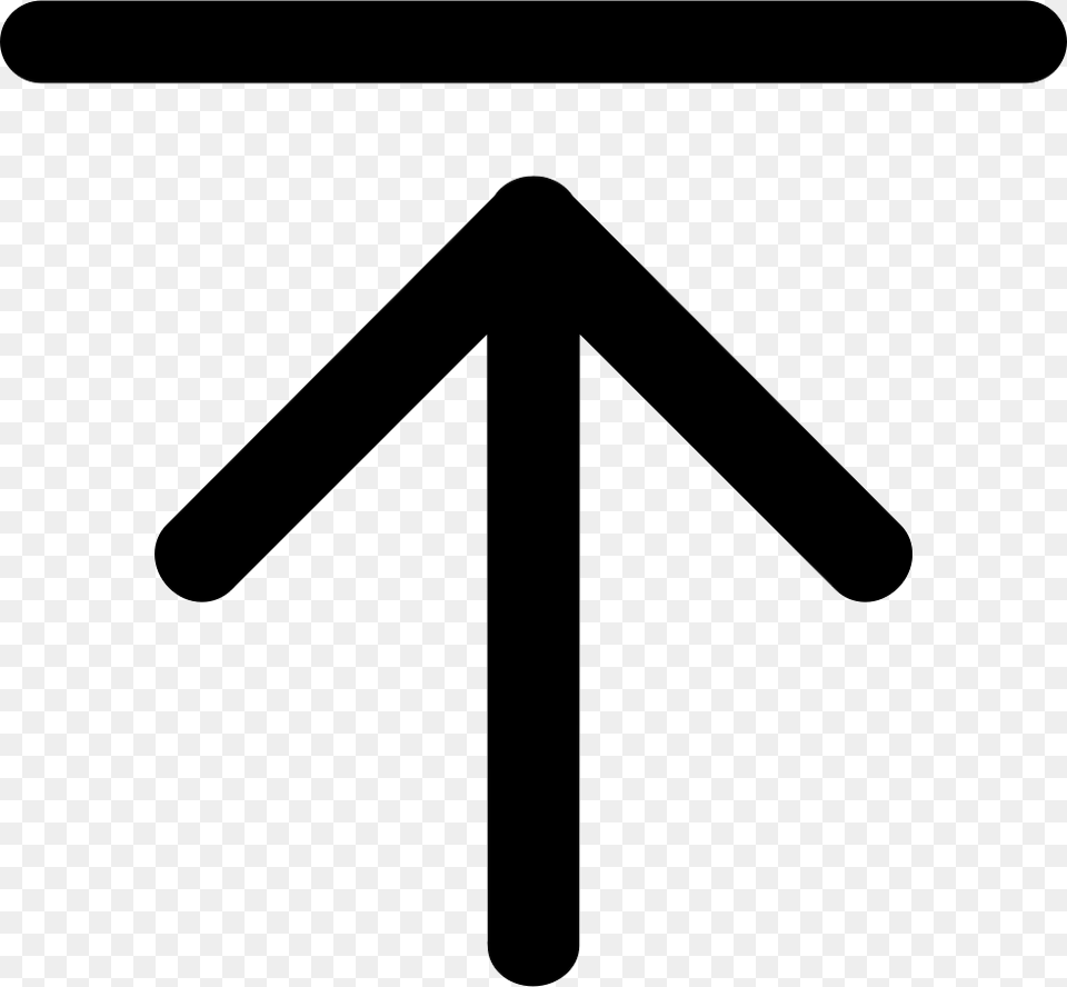 Back To The Top Transparent Back To Top Icon, Sign, Symbol, Cross, Road Sign Free Png