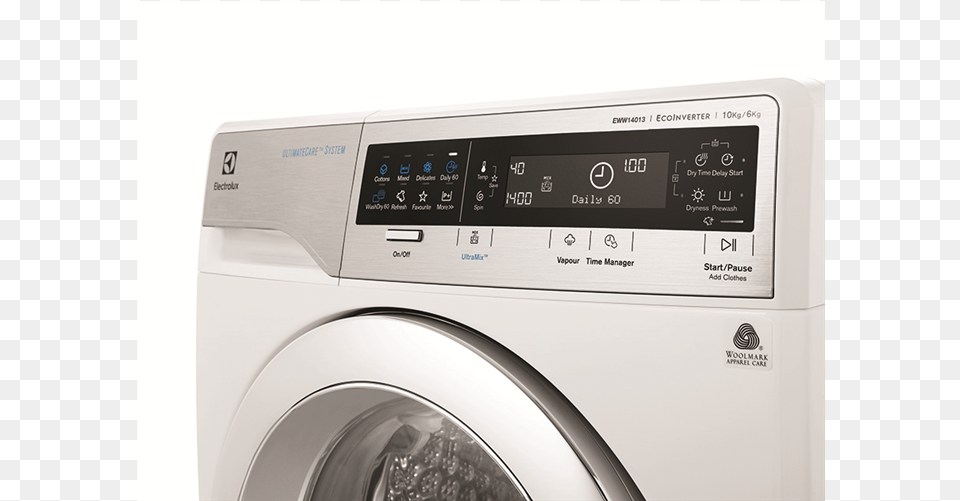 Back To Washer Dryers Electrolux Front Load Washer Dryer, Appliance, Device, Electrical Device Png