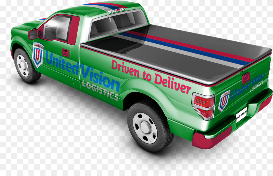 Back View Green Back View Of Pickup Truck, Pickup Truck, Transportation, Vehicle, Machine Free Png Download