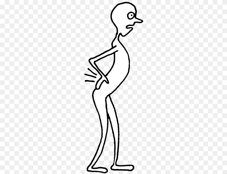 Backache Clipart, Person, Art, Drawing, Face Free Transparent Png