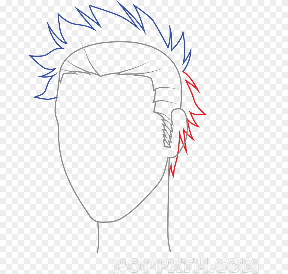 Backache Clipart Spiky Hair Drawing, Person, Electronics, Hardware Png
