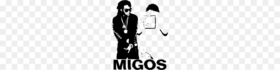 Backdoorhiphop Migos Shirt, Gray Png Image