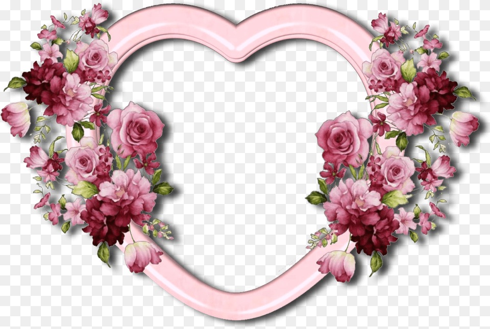 Backdrops Flower Flora Heart, Plant, Rose, Flower Arrangement, Art Png