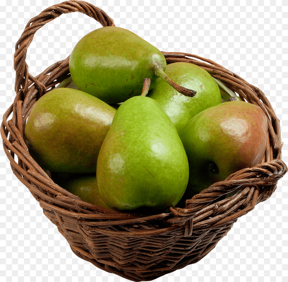 Backet Pear, Food, Fruit, Plant, Produce Png Image