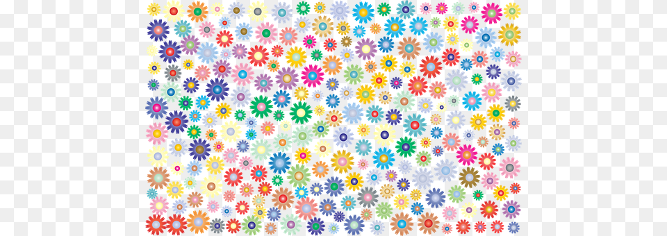 Background Daisy, Flower, Plant, Pattern Free Png