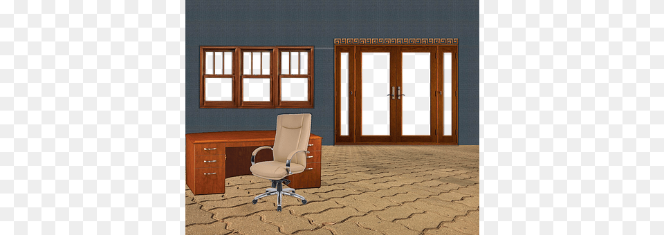 Background Chair, Door, Furniture, Floor Png Image