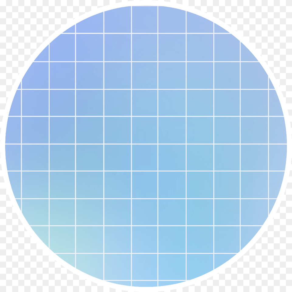 Background Aesthetic Grid Blue Purple Green Turquoise Circle, Sphere Free Png Download
