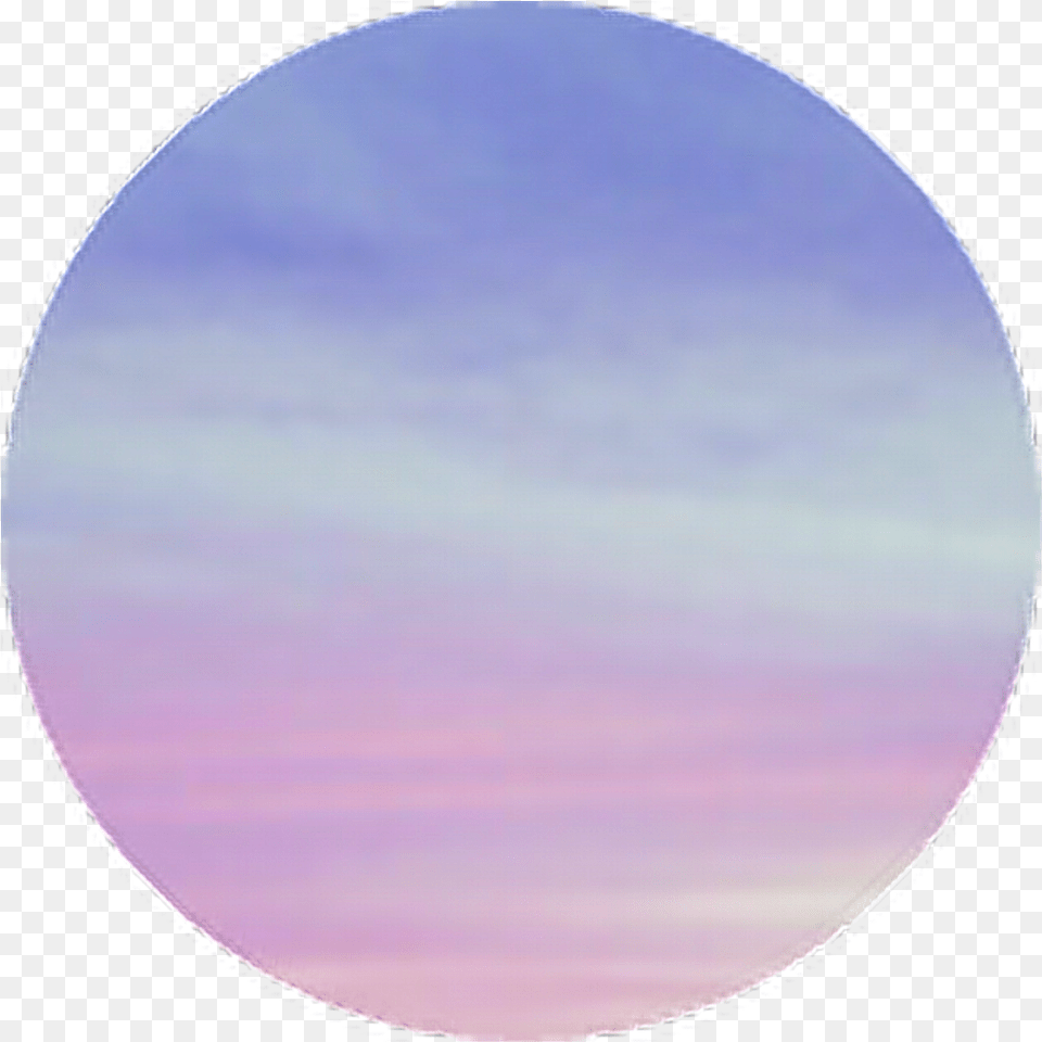 Background Aesthetic Sky Clouds Sticker Aestheticcircle Aesthetic Clouds Background, Nature, Outdoors, Sphere, Night Free Transparent Png