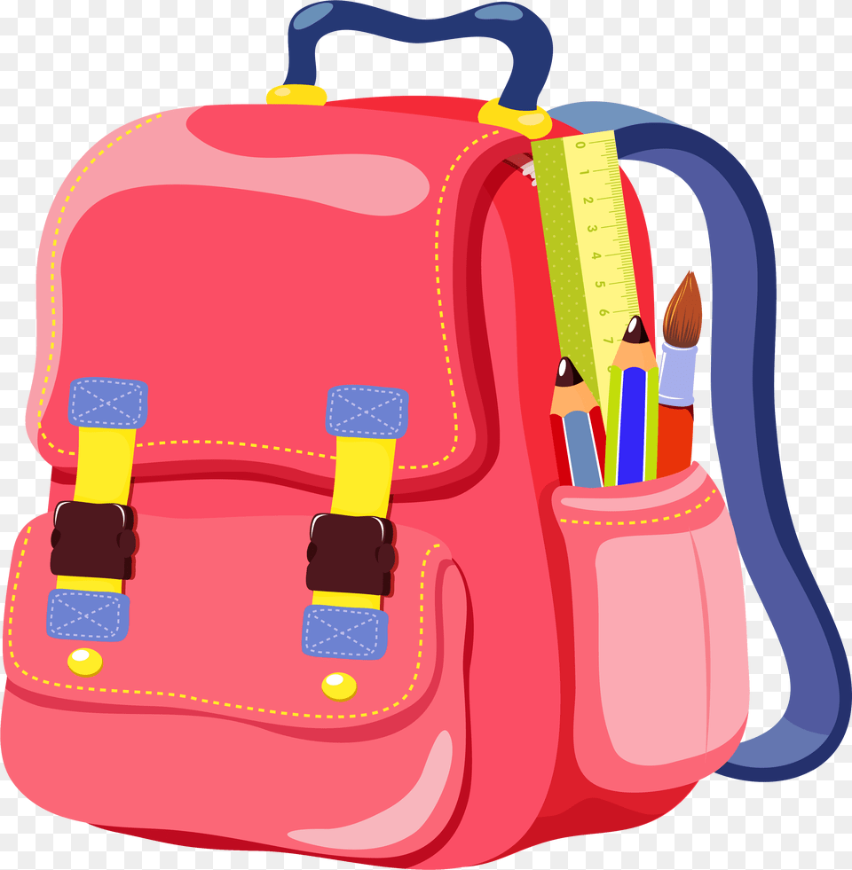 Background Backpack Clipart, Bag Free Png Download