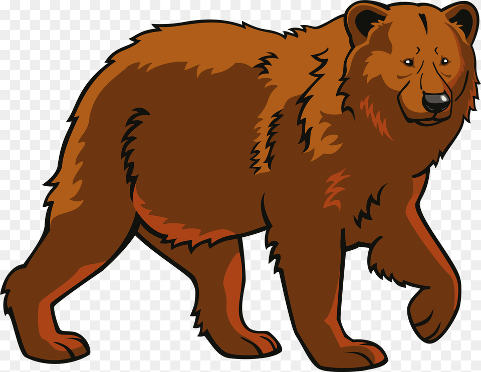 Background Bear Clipart Bear Clipart, Animal, Mammal, Brown Bear, Wildlife Free Transparent Png