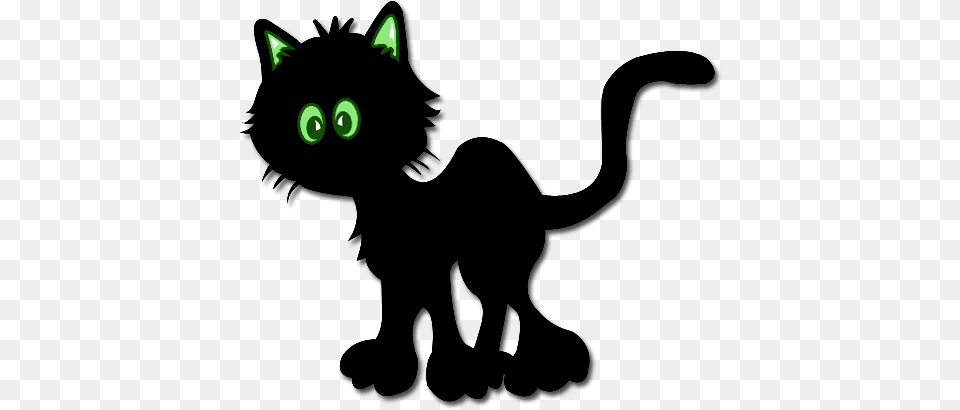 Background Black Cat Transparent No Background Black Cats, Animal, Green, Mammal, Pet Free Png Download