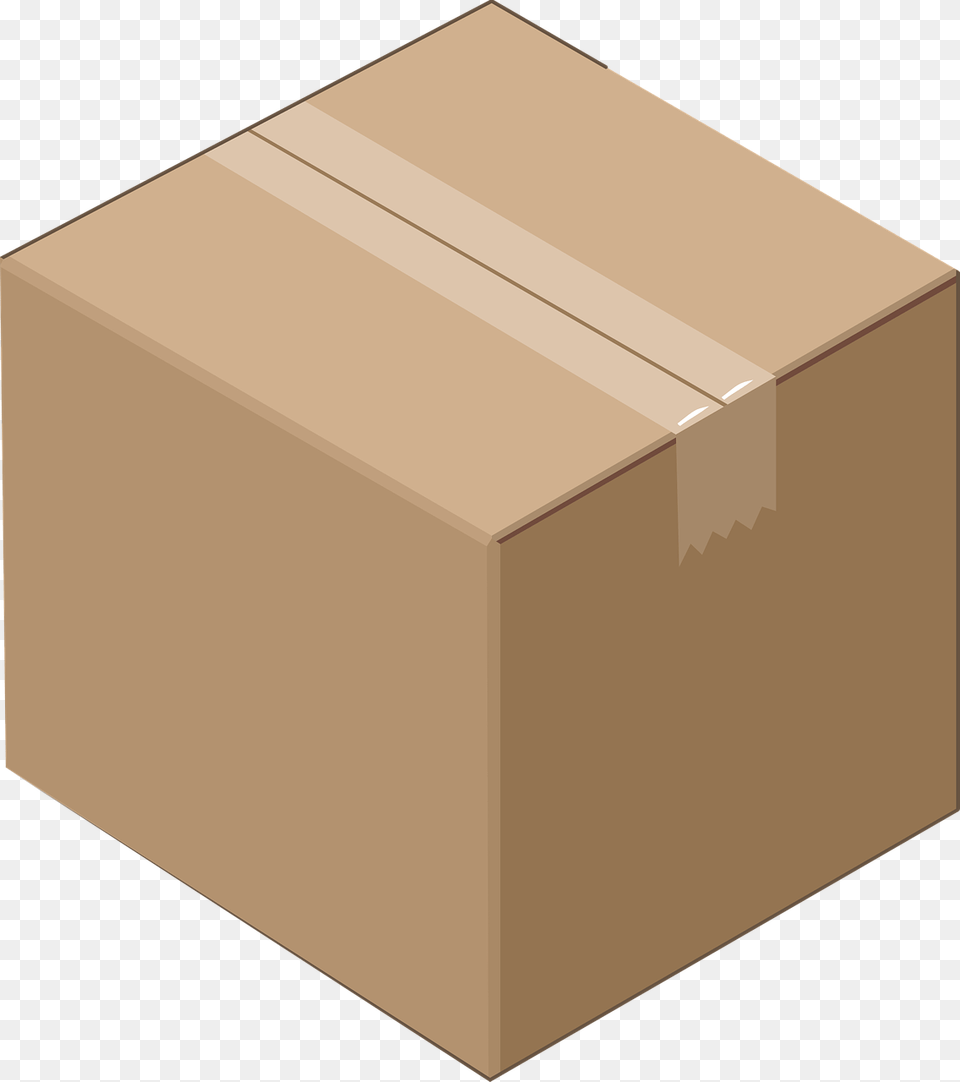 Background Cardboard Box Transparent Box Clip Art, Carton, Package, Package Delivery, Person Free Png Download