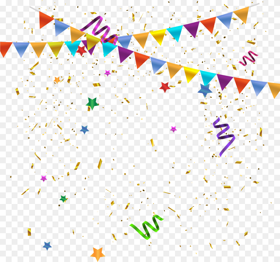 Background Celebration Clipart, Confetti, Paper Png Image
