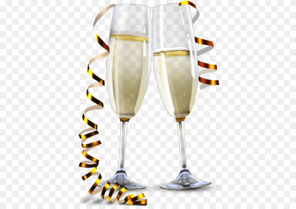 Background Champagne Glasses Background Champagne Toast, Alcohol, Beverage, Glass, Liquor Free Png Download