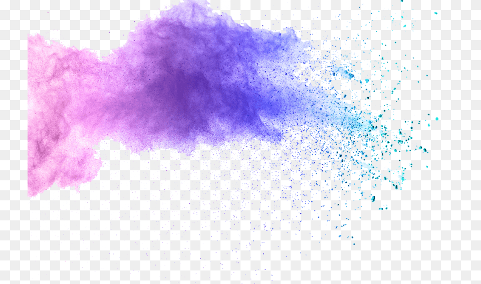 Background Color Splash, Powder, Purple Free Png