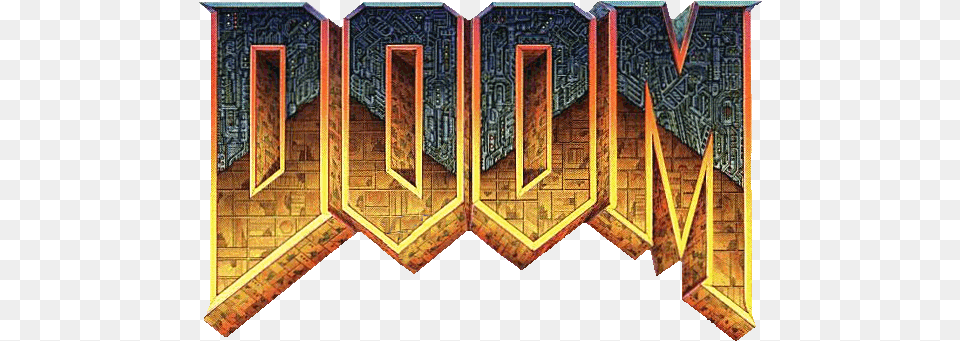 Background Doom Logo, Art Png