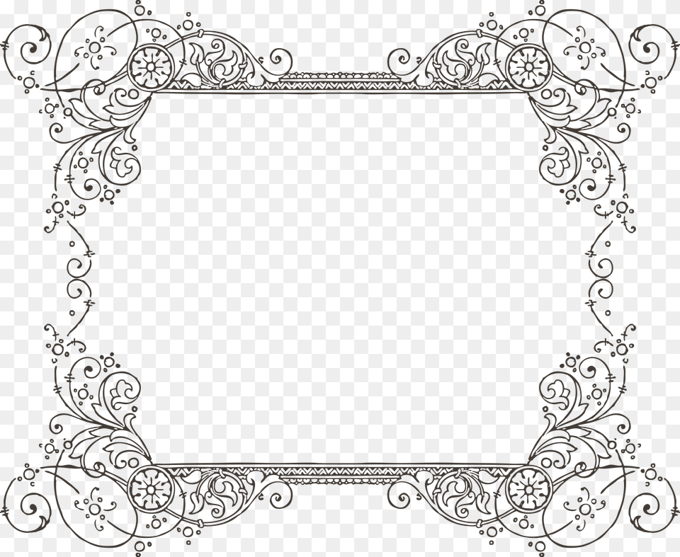 Background Fancy Border Clip Art Free Png Download