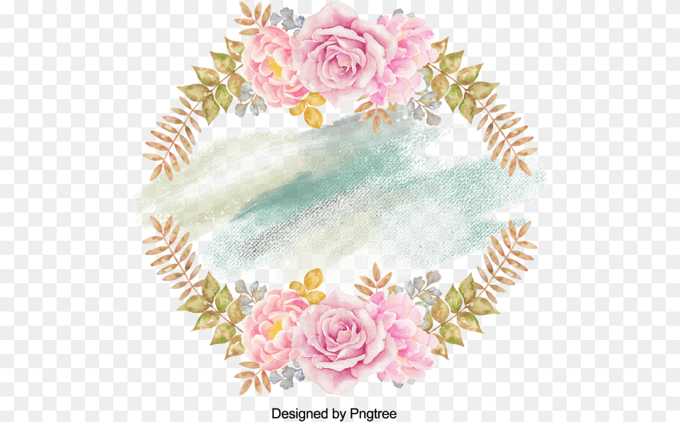 Background Flower Circle Design, Rose, Plant, Flower Arrangement, Petal Free Transparent Png