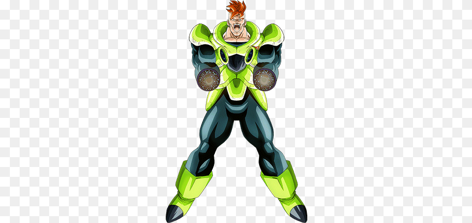 Background For Android Androide Numero 16 Dragon Ball Z, Book, Comics, Publication, Green Png