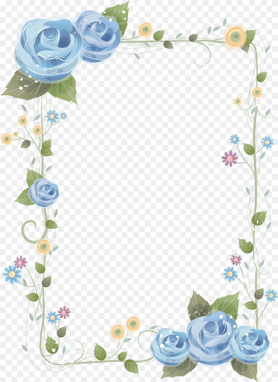 Background Frame Flower Hd, Art, Plant, Rose, Collage Free Transparent Png