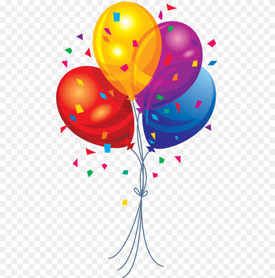 Background Happy Birthday Balloon Clipart Balloons Free Png