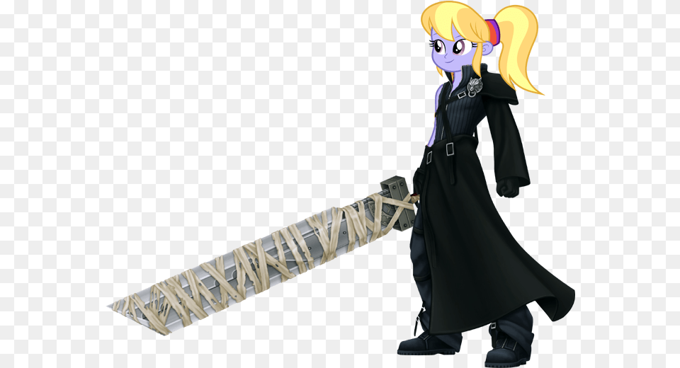 Background Human Cloud Strife Cloudy Kicks Equestria Cloud Kingdom Hearts, Adult, Female, Person, Woman Free Transparent Png