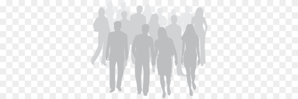 Background Image Group Of People With No Background, Silhouette, Person, Adult, Man Free Png