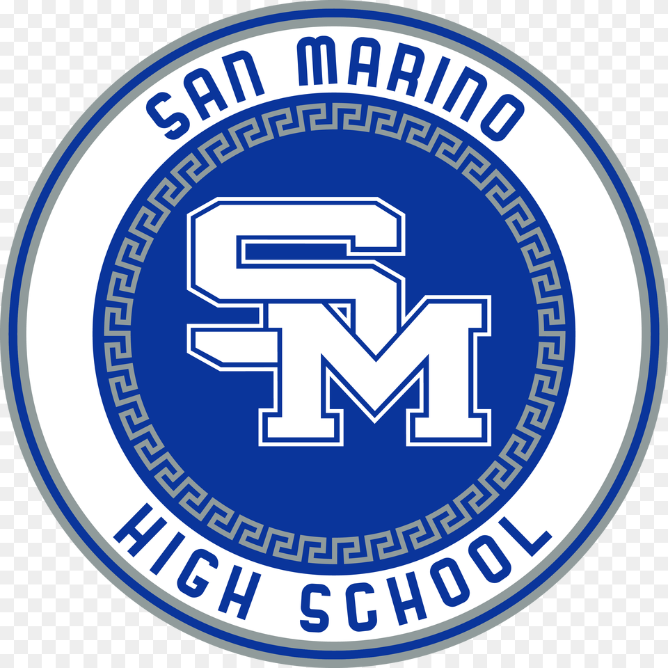 Background Image San Marino High School Logo, Symbol, Emblem Free Png Download