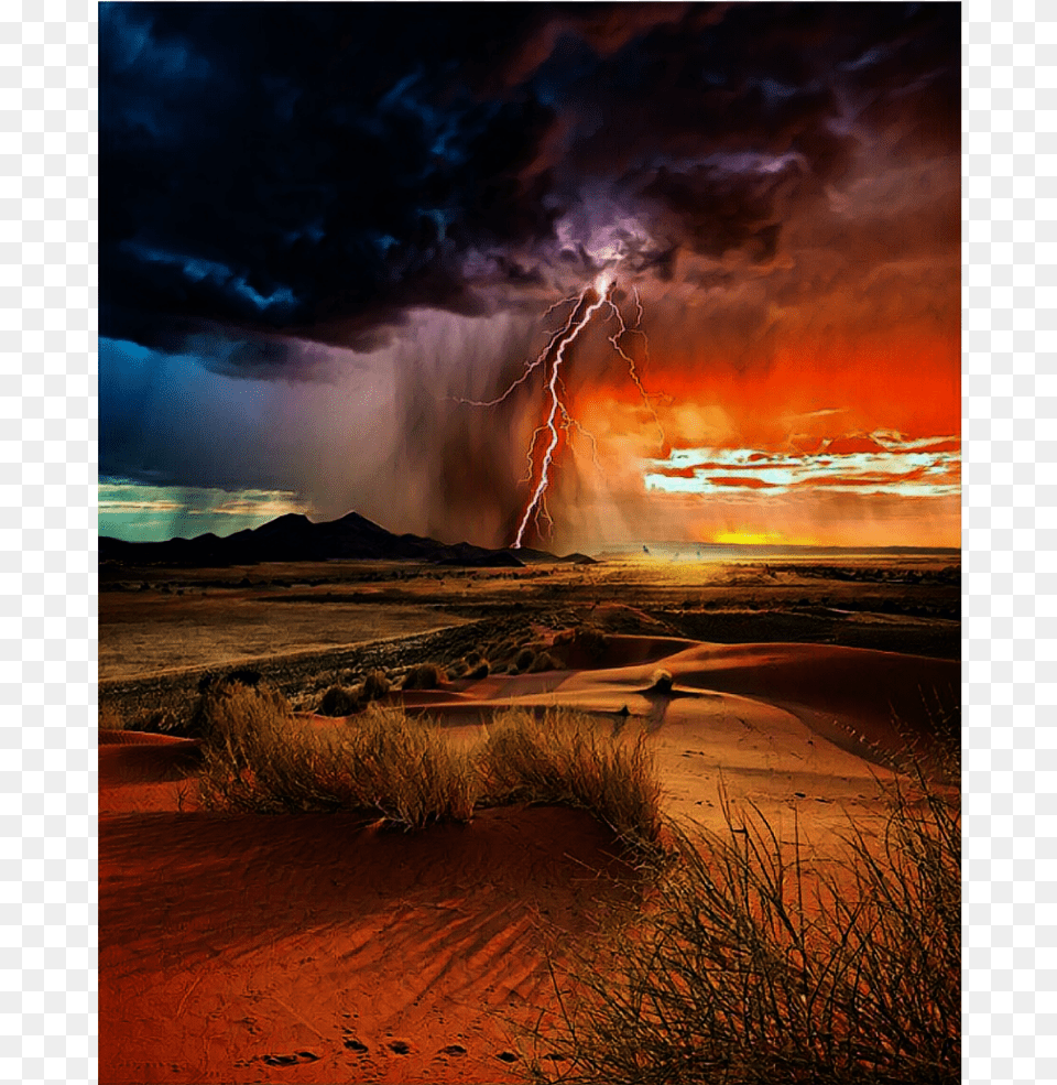 Background Lightning Storm Thunderstorm, Nature, Outdoors, Plant Free Png Download