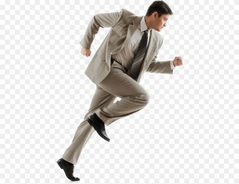 Background Man Running Transparent, Suit, Clothing, Formal Wear, Adult Png