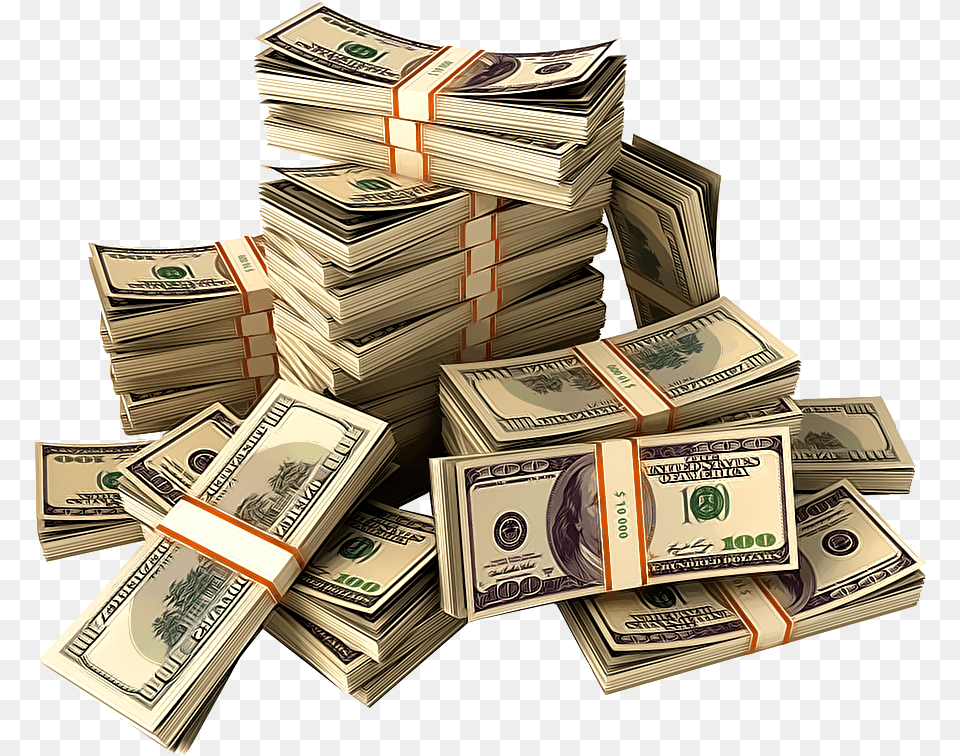 Background Money Stacks, Dollar Png