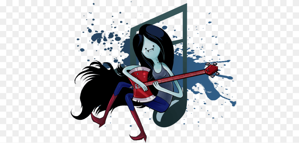 Background Of Cute Marceline, Book, Comics, Publication, Adult Free Png Download