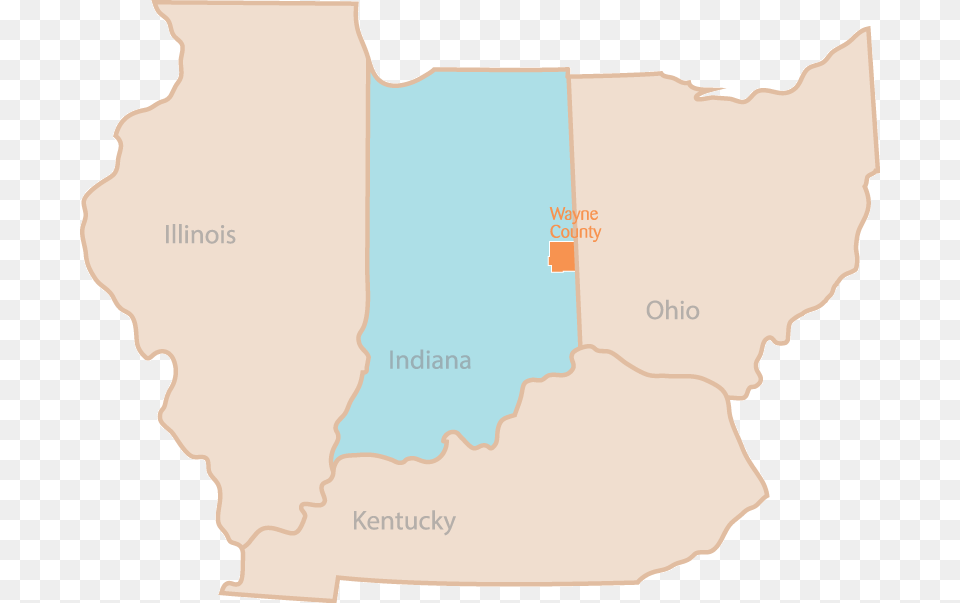 Background Of States Indiana, Chart, Map, Plot, Atlas Free Transparent Png