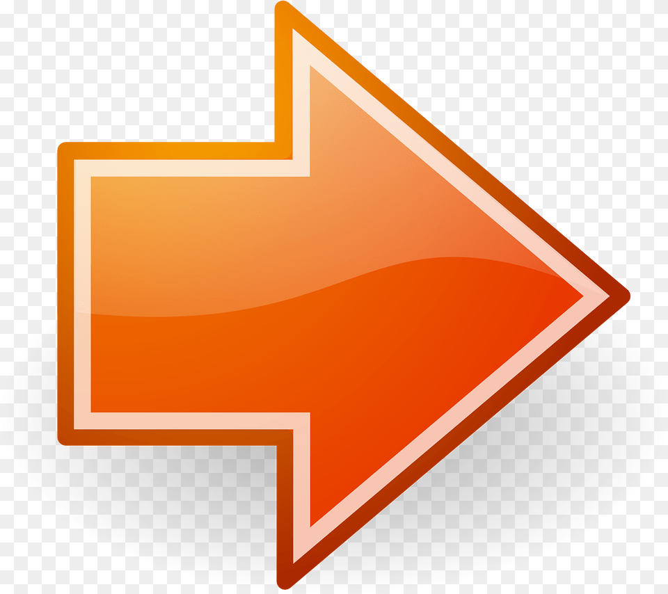 Background Orange Arrow, Symbol, Sign, Arrowhead, Blackboard Png Image