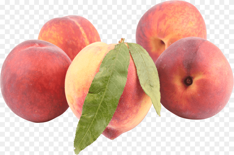 Background Peaches Transparent Background, Food, Fruit, Peach, Plant Free Png