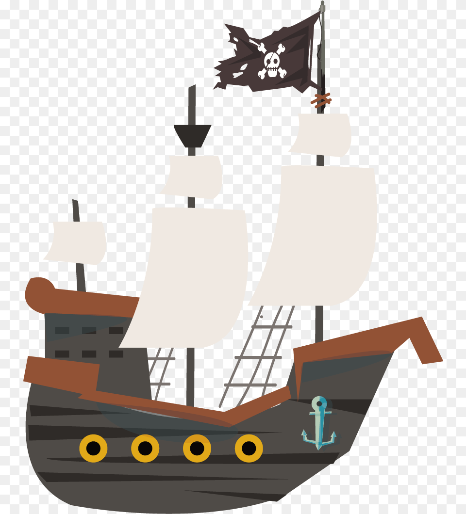 Background Pirate Ship Clipart, Boat, Person, Sailboat, Transportation Free Transparent Png