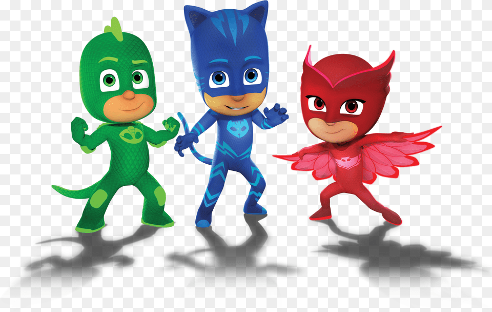 Background Pj Masks, Toy, Face, Head, Person Png Image