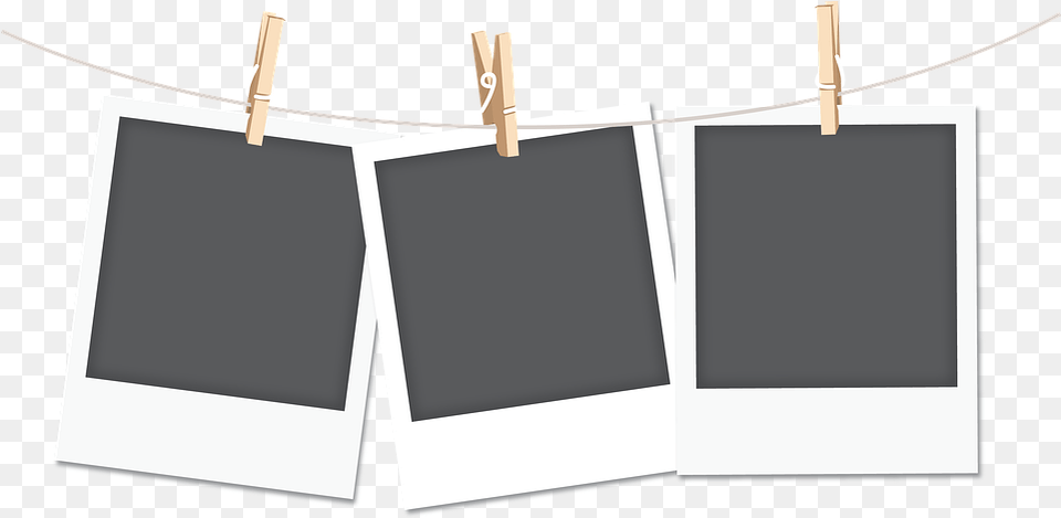 Background Polaroid Clip Art, Blackboard, Text Png Image