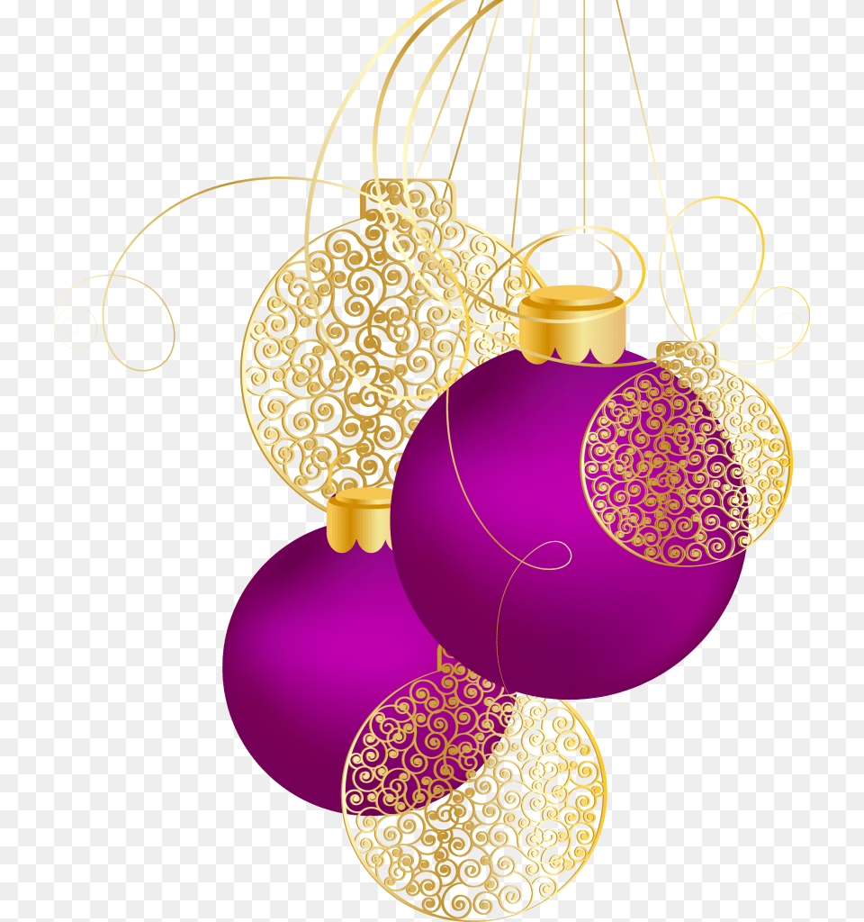 Background Purple Christmas, Accessories, Lighting, Ornament, Chandelier Png