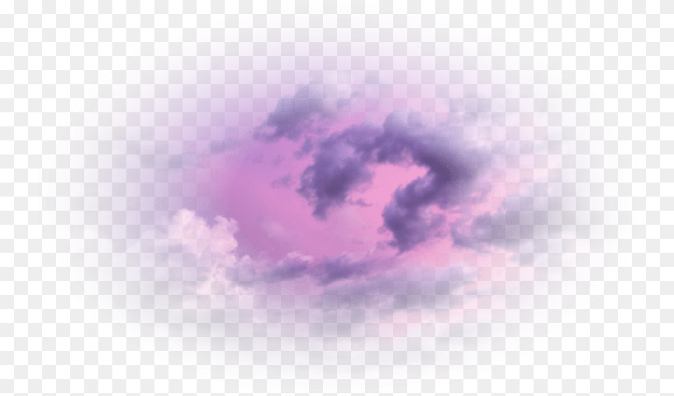 Background Purple Moon Heaven Sky Clouds Cloud Full Size Purple Aesthetic Nature, Outdoors, Sphere, Disk Free Transparent Png