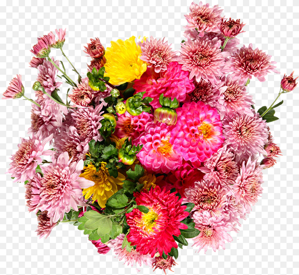 Background Real Lily Dahlia Zinnia Bouquet, Flower, Flower Arrangement, Flower Bouquet, Plant Png