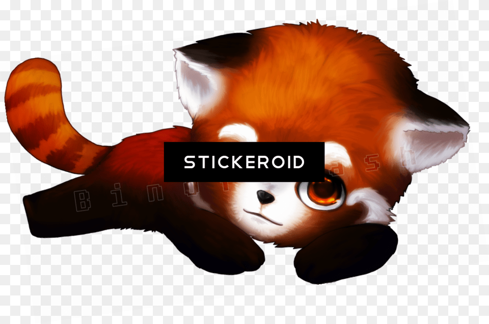 Background Red Panda Emoji Clipart Cute Red Panda Art, Baby, Person, Face, Head Free Png