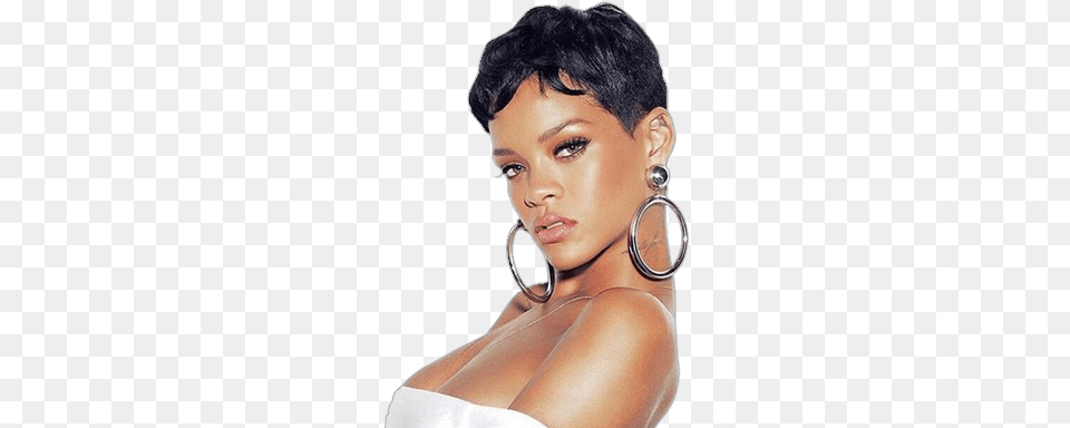 Background Rihanna Transparent, Accessories, Portrait, Photography, Earring Free Png Download