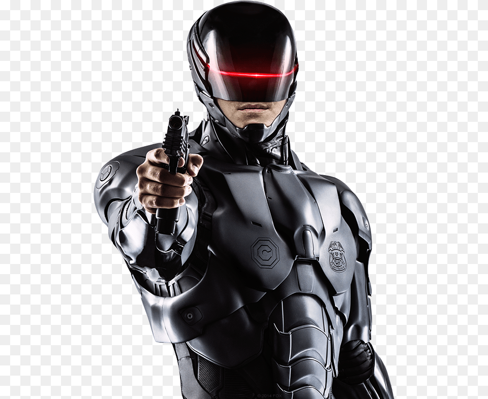 Background Robocop Transparent Robocop, Helmet, Adult, Female, Person Png Image