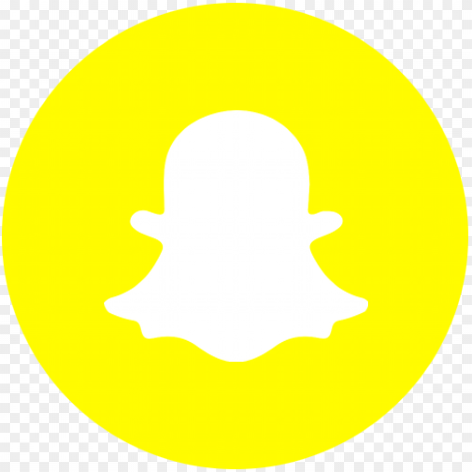 Background Snapchat Logo In Circle, Outdoors, Nature Png Image