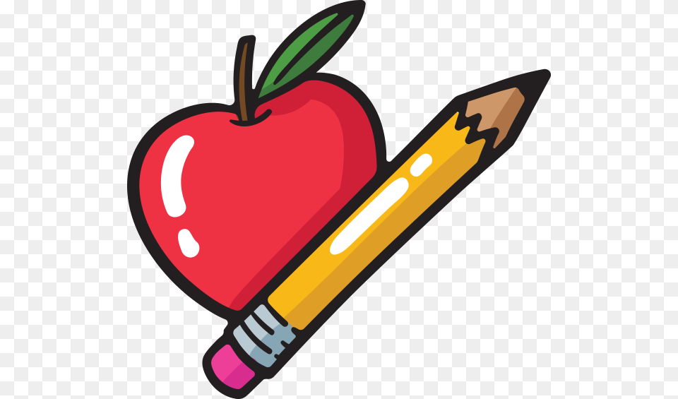Background Teachers Apple Clip Art Background Teacher Clip Art, Pencil, Dynamite, Weapon Free Transparent Png