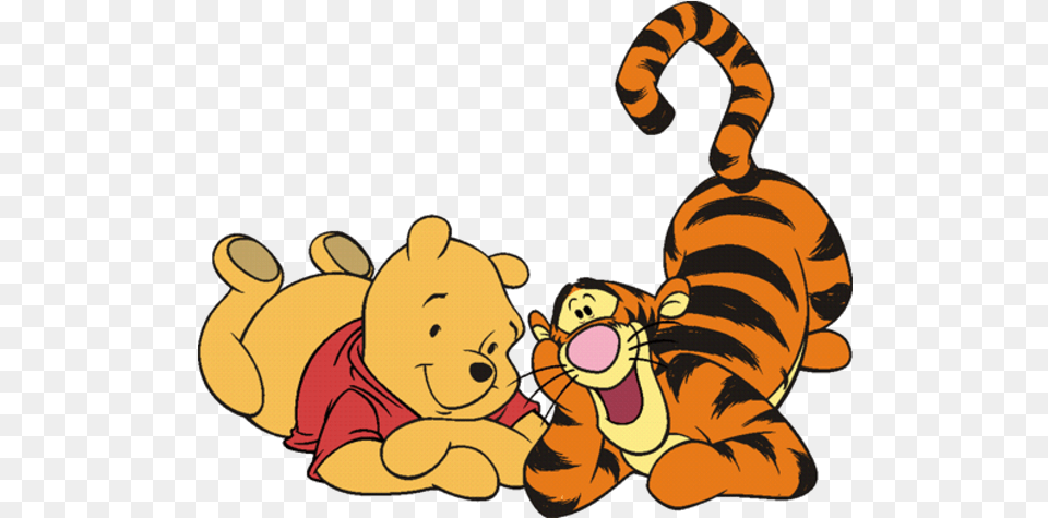 Background Tigger And Winnie The Pooh, Animal, Bear, Mammal, Wildlife Free Transparent Png