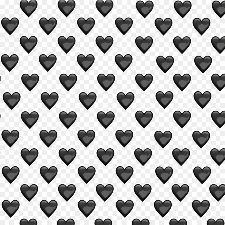 Background Wallpaper Black Heart Emoji Blackheart Lot Of Red Hearts Emoji Free Png